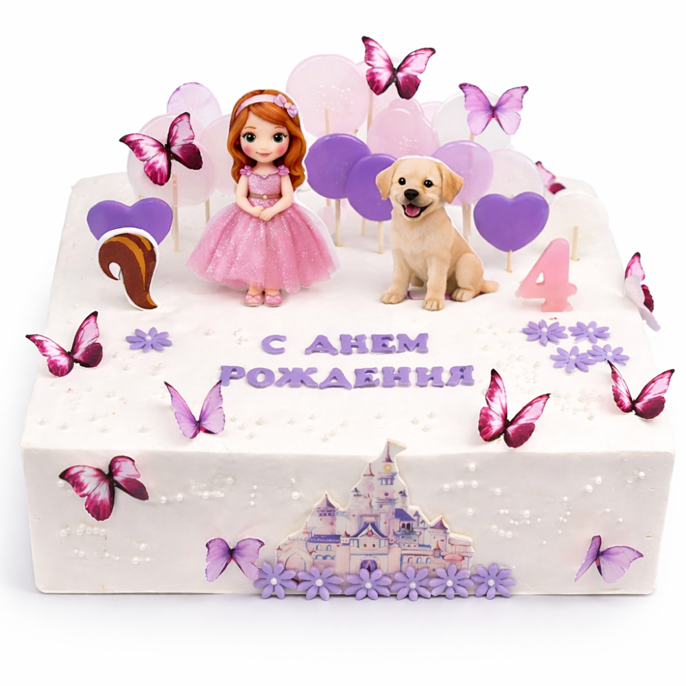 Торт на день рождения для девочки